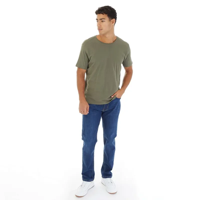 New Avant Garde Herre Harlow Jeans Med Lige Ben Blå Blå