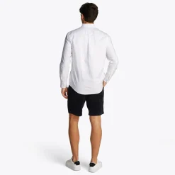 Discount Tommy Hilfiger Herre Heritage Oxford Langærmet Skjorte Optisk Hvid