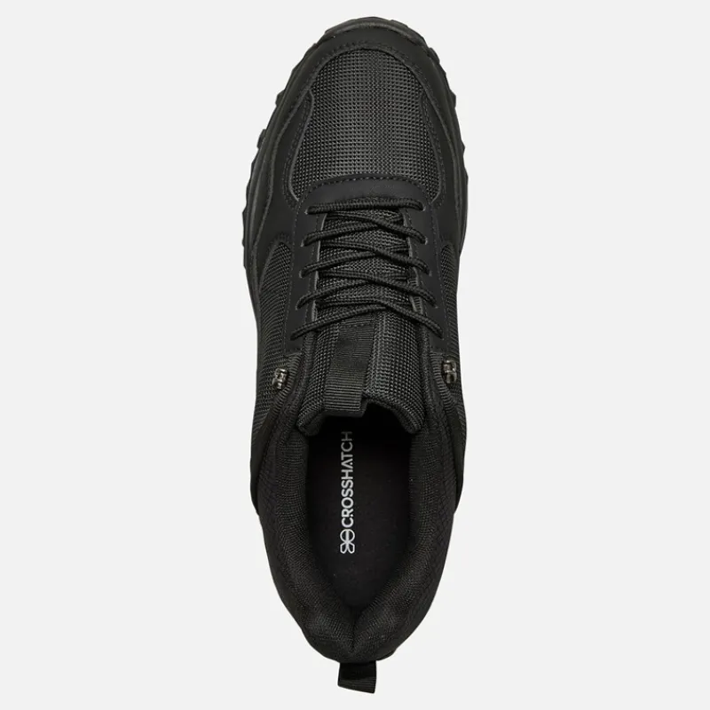 New Crosshatch Herre Heymare Sneakers Mono Sort