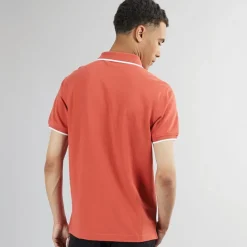 Discount Levi's Herre HM Quarter Tipping Polo Sundown Rød