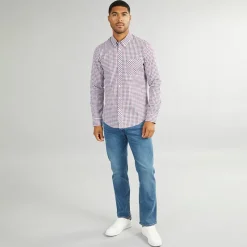 Outlet Ben Sherman Herre House Langærmet shirts Flerfarvet