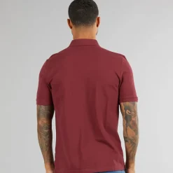 New Ben Sherman Herre House Mod Polo Wine Rød