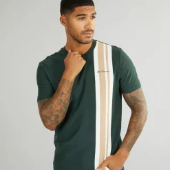 New Ben Sherman Herre House Mod T-shirts Grøn