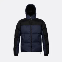 Discount Copenhagen Legacy Herre Hættejakke Navy / Sort Marineblå