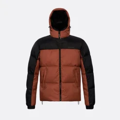 Discount Copenhagen Legacy Herre Hættejakke Rust /​ Sort Flerfarvet
