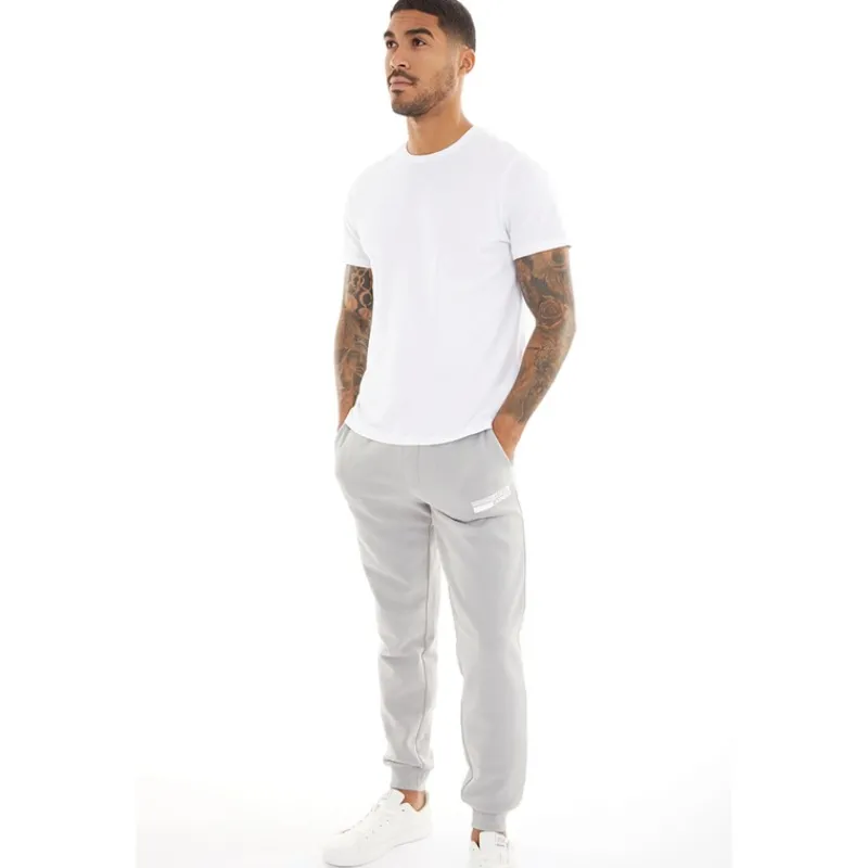 Hot JACK & JONES Herre Hurtige Joggingbukser Legering Grå