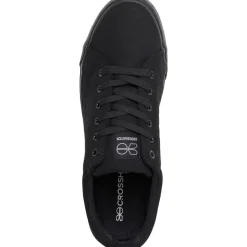 Crosshatch Herre Huseby Canvas Pumps Mono Sort