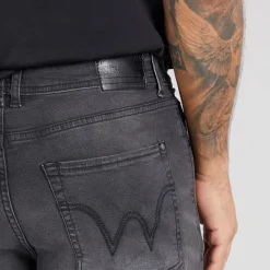 Best Duck and Cover Herre Hydras Jeans Med Lige Ben Sort
