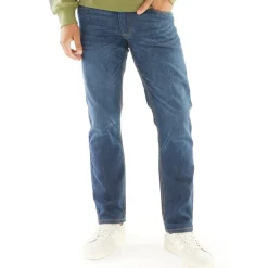 Discount Duck and Cover Herre Hydras Jeans Med Lige Ben Blå Blå