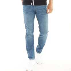 Hot Duck and Cover Herre Hydras Jeans Med Lige Ben Blå Blå
