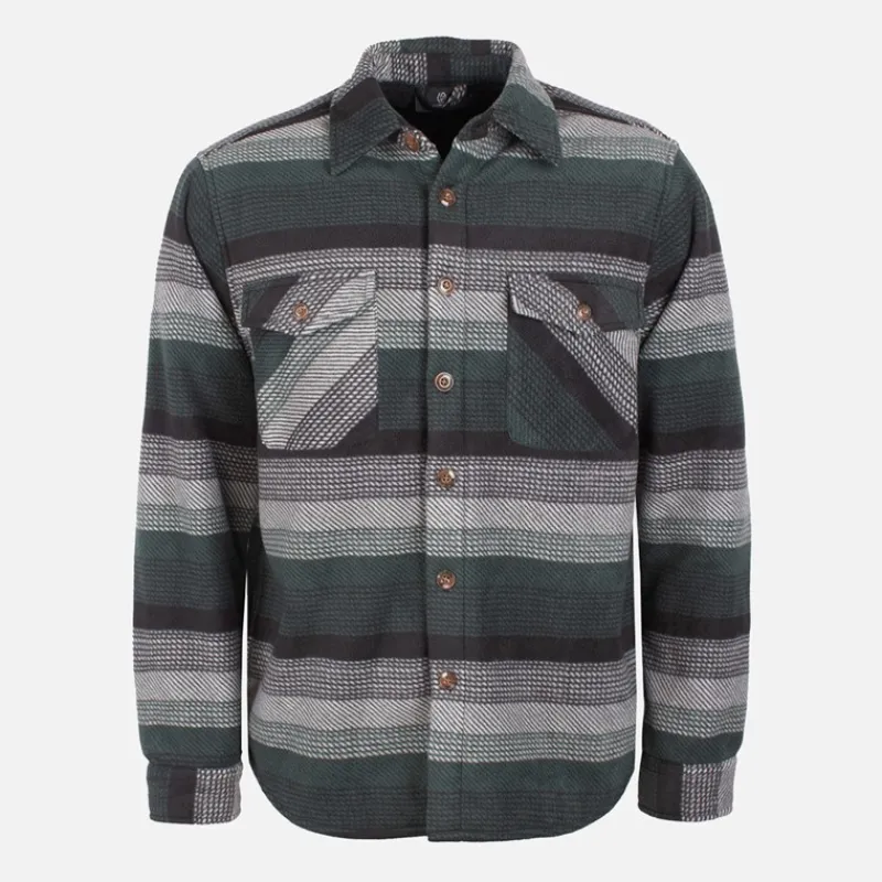 New Indicode Herre Inlate Polstret Overtrøje Castor Gray