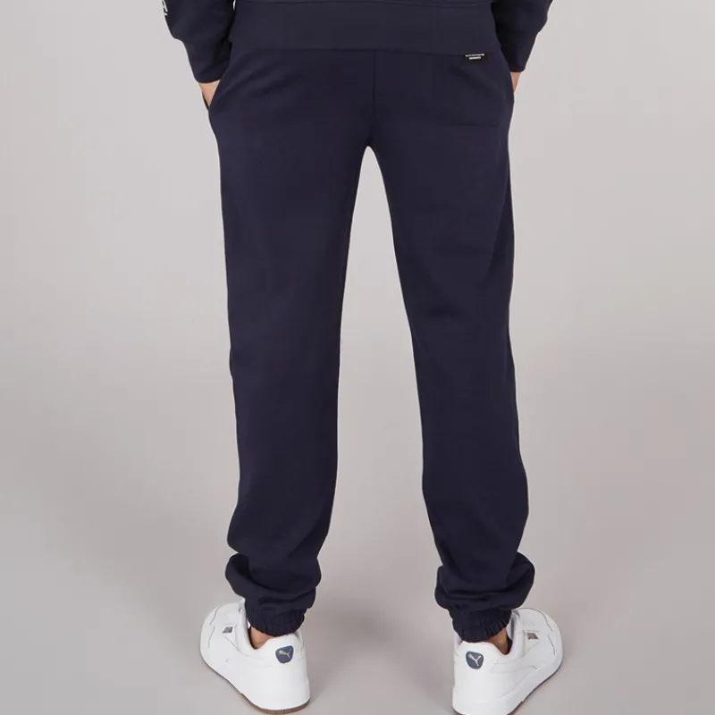 Clearance Crosshatch Herre Jamals Joggers Navy Marineblå