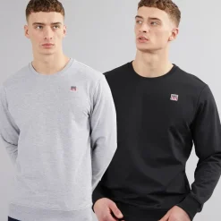 Hot Vinson Herre Jerry Sweatshirts Flerfarvet Grå Mergel