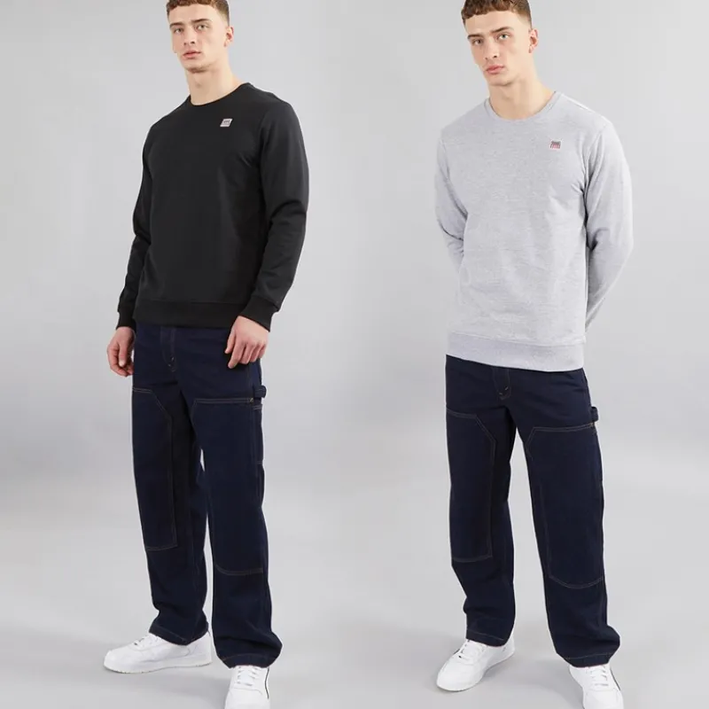 Hot Vinson Herre Jerry Sweatshirts Flerfarvet Grå Mergel
