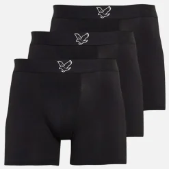 Online Lyle And Scott Vintage Herre Jonathan Tre Pak Trunks Sort