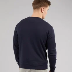 New Marcus Herre Jule Sweatshirt Dark Navy Marineblå