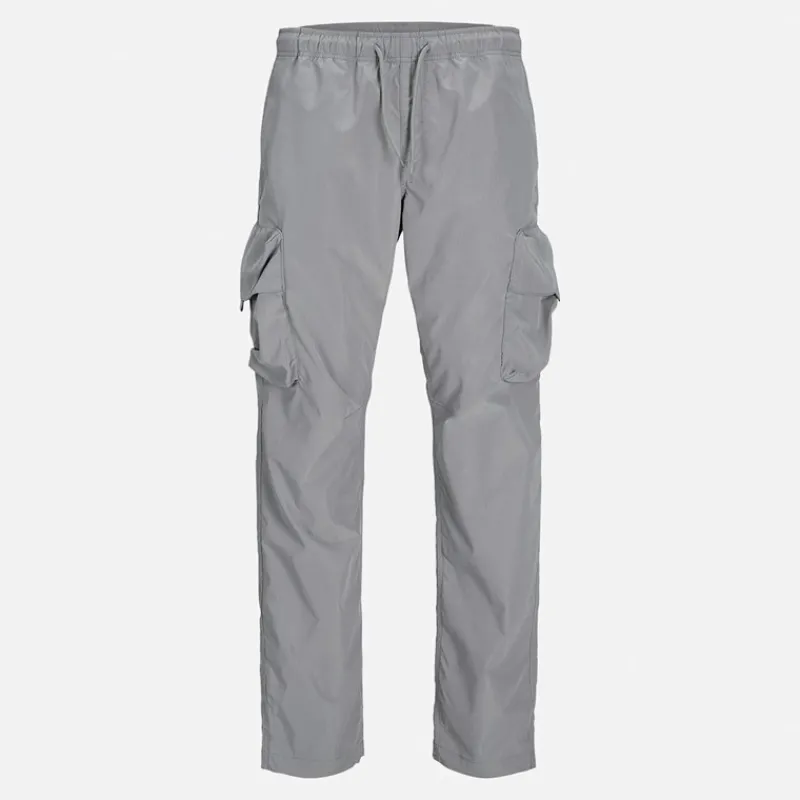 Discount JACK & JONES Herre Kane Tech Cargo Bukser Ultimate Grå Grå