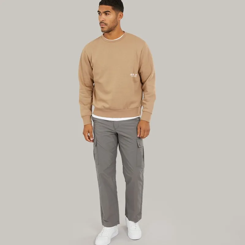 Discount JACK & JONES Herre Karl Kurtis Snap Cargobukser Grå Grå