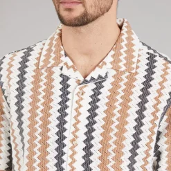 Discount Indicode Herre Kilauea Skjorte Camel