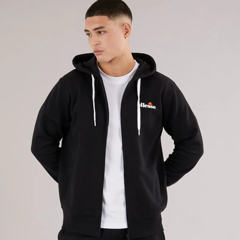 Ellesse Herre Klemerio Full Zip Hættetrøje Sort