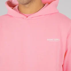 Outlet Avant Garde Herre Kreative Let Oversized Hoodie Bubblegum Pink