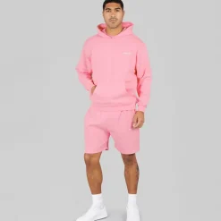 Outlet Avant Garde Herre Kreative Let Oversized Hoodie Bubblegum Pink
