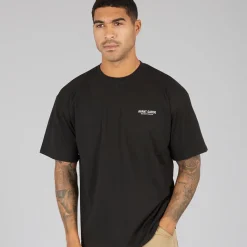 Hot Avant Garde Herre Kreative T-shirt Sort