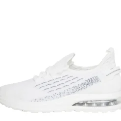 Clearance Brave Soul Herre Lakeside Bubble Sneakers Hvid
