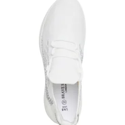 Clearance Brave Soul Herre Lakeside Bubble Sneakers Hvid