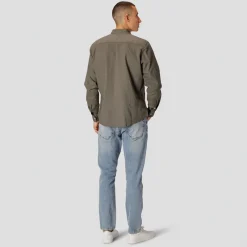 Hot Clean Cut Copenhagen Herre Langærmet shirts Grøn
