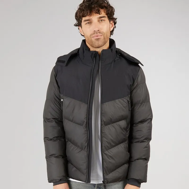 Outlet Marcus Herre Lebron Kort Jakke Sort