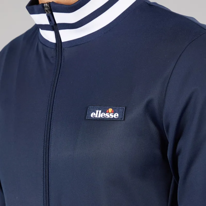 Outlet Ellesse Herre Lochi Track Jakke Navy Marineblå