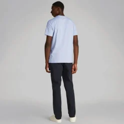 Hot Calvin Klein Herre Logo T-Shirt Zen Blå