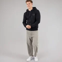 Clearance Blend Herre lynlås hoodie Sort