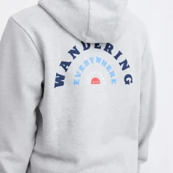 Clearance Blend Herre lynlås hoodie Stone Mix Lysegrå Mergel