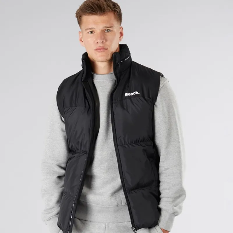 Clearance Bench Herre Marsh Gilet Sort