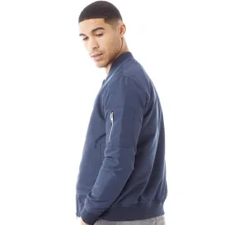 Discount JACK & JONES Herre Mash Bomberjakke Blå Blazer