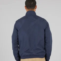 Hot JACK & JONES Herre Mash Harrington Jakke Blå Blazer
