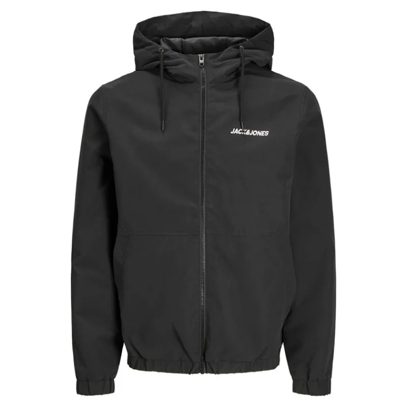 Clearance JACK & JONES Herre Mash Hættetrøje Bomber Sort