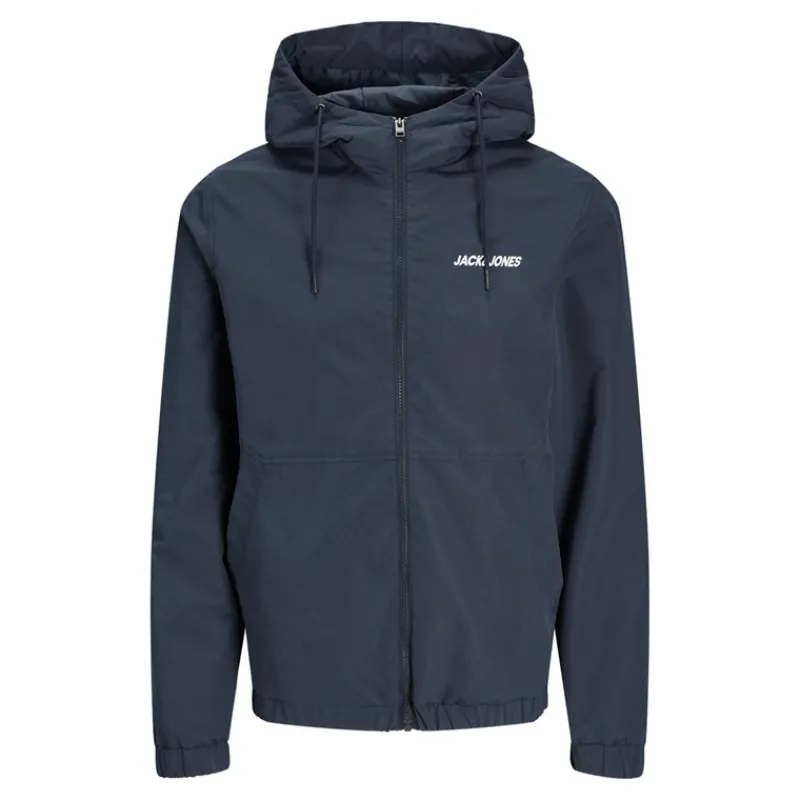 JACK & JONES Herre Mash Hættetrøje Bomber Blå Blazer Marineblå