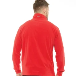 Hot Trespass Herre Masonville 1/​2 Lynlås Micro Fleece Rød Rød