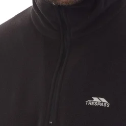 Hot Trespass Herre Masonville 1/​2 lynlås Mikro Fleece Sort
