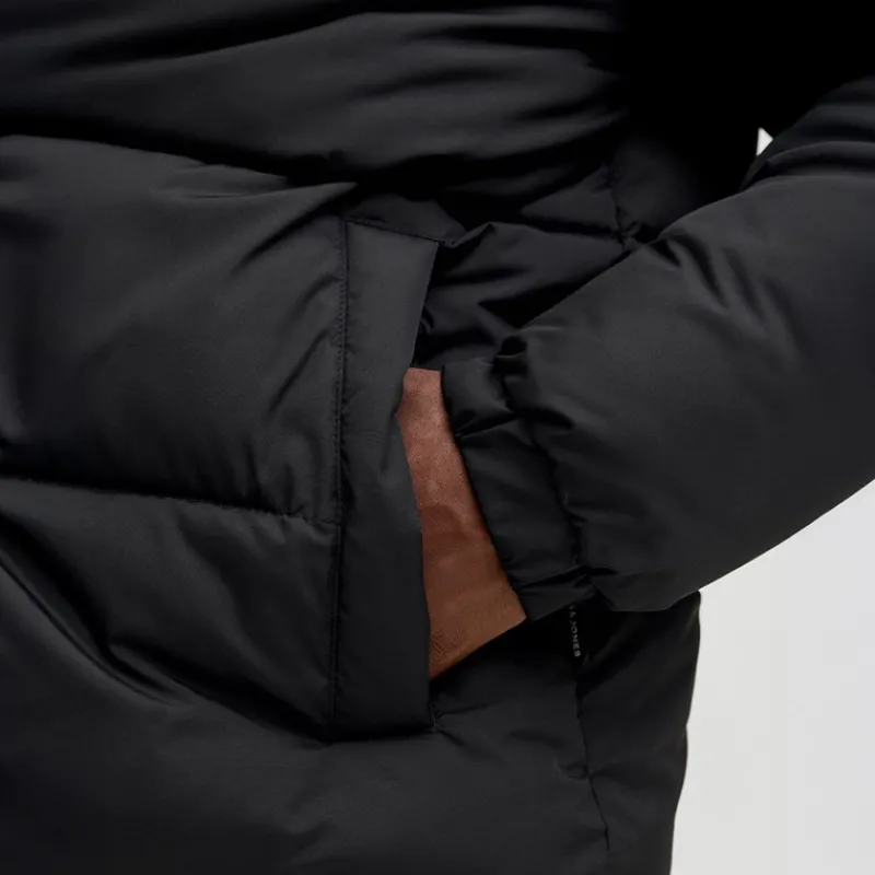 Discount JACK & JONES Herre Maze Puf Krave Jakke Sort