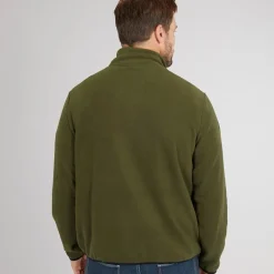 Online Trespass Herre Mcgeechan 1 /​ 2 Zip Micro Fleece Mørk Vinstok Grøn