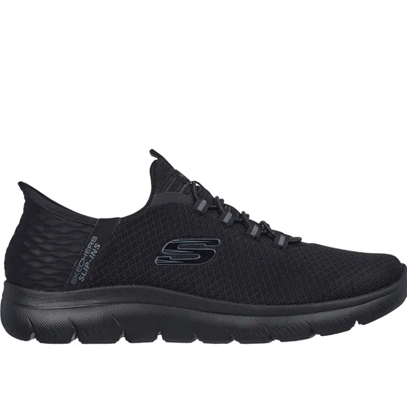 Sale SKECHERS SPORT Herre Menss Summit Slip-Ins High Range Sneakers Sort