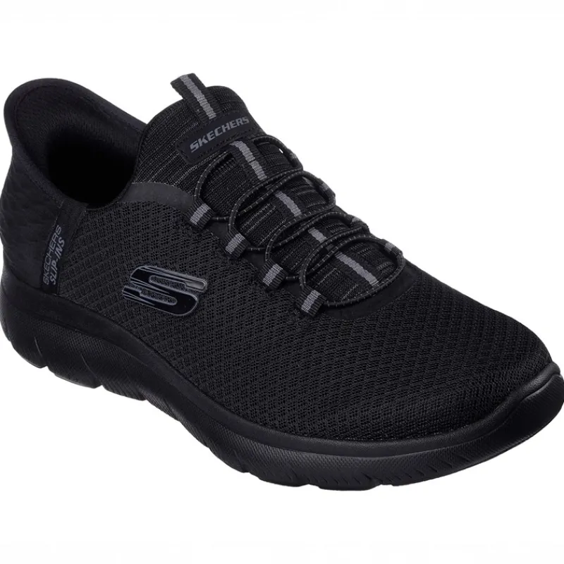 Sale SKECHERS SPORT Herre Menss Summit Slip-Ins High Range Sneakers Sort