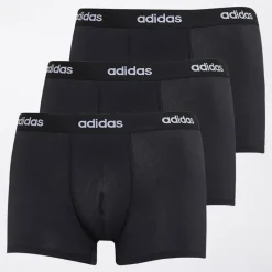 Online adidas Herre Micro Flex Bomuld Tre Pak Underbukser Sort