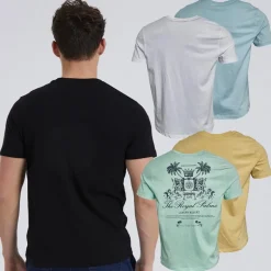 Discount Bench Herre Mirso 5-pak T-shirts Mix