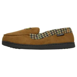 Discount Lyle And Scott Vintage Herre Montague Mocassinsko Slippers Mørke/​Hønseøje Brun