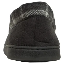 Clearance Lyle And Scott Vintage Herre Montague Mocassin-Tøfler /​Grå Tjek Sort